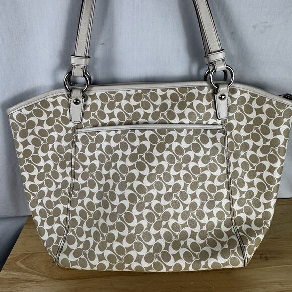 Coach Signature Chelsea Lea Medium Shoulder Tote Bag C1093-F15135 - Picture 5 of 16